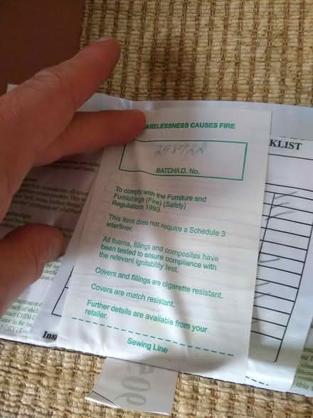 Photo of free John Lewis armchair (Hitchin SG5) #2