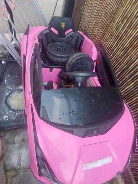 Photo of free Electric car and scooter pink (EN3) #3