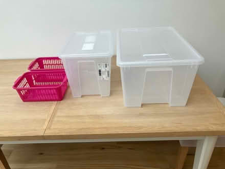 Photo of free Storage containers (Teddington TW11) #1