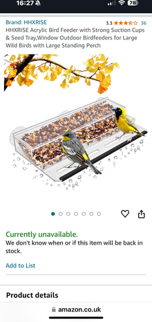 Photo of free Perspex bird feeder unused (Camberwell SE5) #2