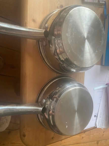 Photo of free 2 saucepans (Esher KT10) #3