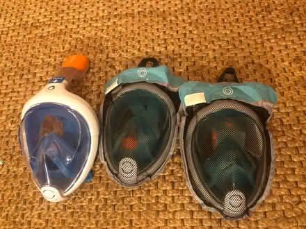 Photo of free Snorkel masks x3 (SG4 Hitchin) #1