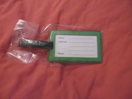 Photo of free Luggage tag (New Radnor LD8) #1