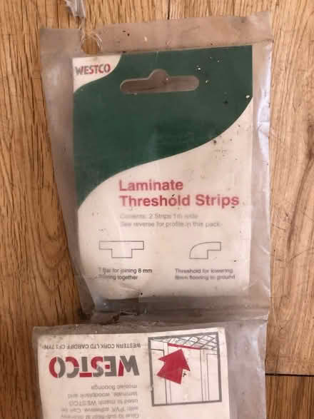 Photo of free 2 packs laminate threshold strips (Nottingham, West Bridgford NG2) #2