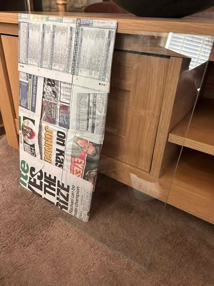 Photo of free Two glass shelves (De21 2bs) #1