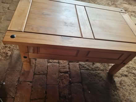 Photo of free Pine coffee table (South Newington OX15) #2