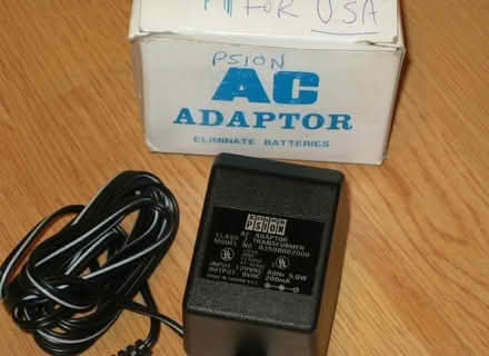 Photo of free PSION AC Adaptor Transformer USA (Taplow, SL6) #1