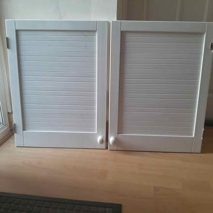 Photo of free 2 Small wood doors (Abingdon OX14 5LW) #1
