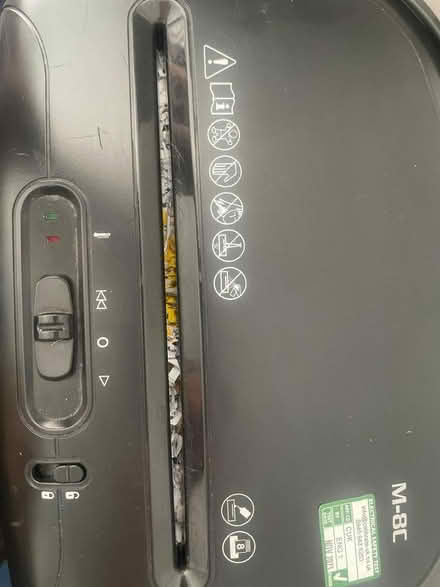 Photo of free Jammed shredder (Morley Street, Brighton) #2