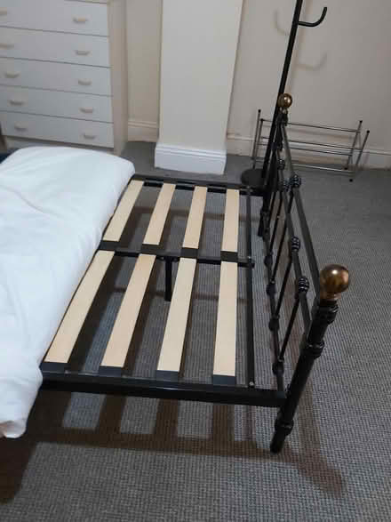 Photo of free 4' bed, frame only (YO11 Falsgrave area) #1
