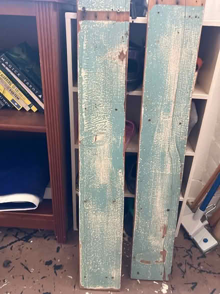 Photo of free Cute distressed wood boards (Jack London Square) #1
