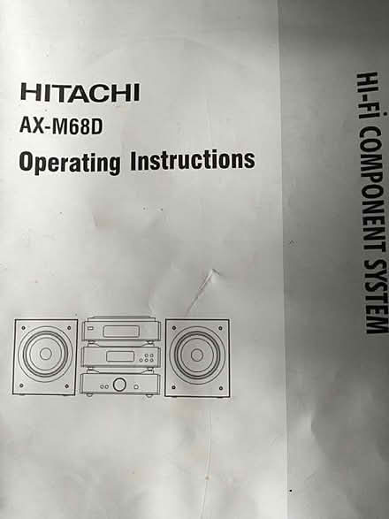 Photo of free Hitachi music player (Winkfield Row RG42) #4
