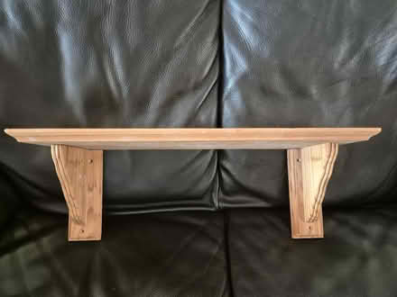 Photo of free 4 Wooden Shelves With Brackets (Lower Halstow ME9) #1