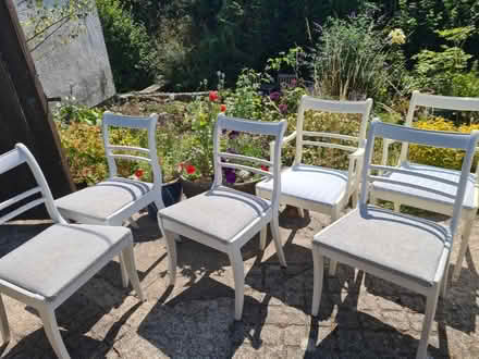 Photo of free 6 chairs Incuding 2 carvers (EX13) #1