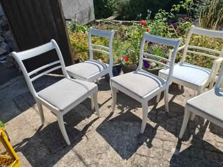Photo of free 6 chairs Incuding 2 carvers (EX13) #2
