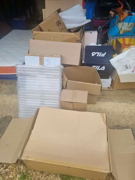 Photo of free Boxes - various sizes, small package to large packing (Orton Wistow) #1