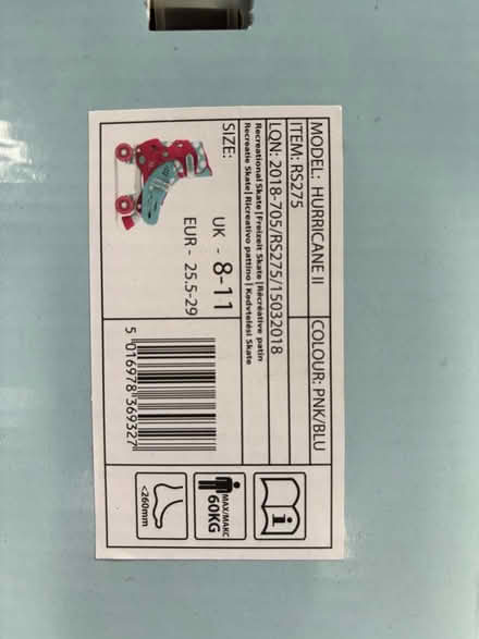 Photo of free Roller skates size 8-11 (SW11) #3