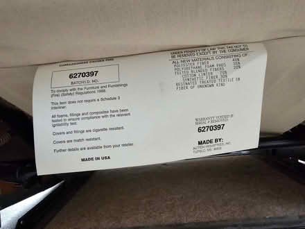Photo of free Recliner armchair and sofa (Horspath OX33) #4