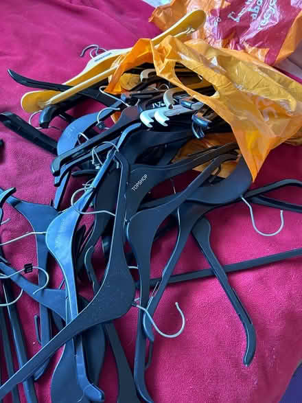 Photo of free Plastic coat hangers (Chiswick W4) #1