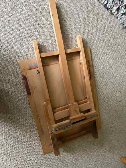 Photo of free Table top folding wooden artist’s easel (Whiteshill GL6) #3