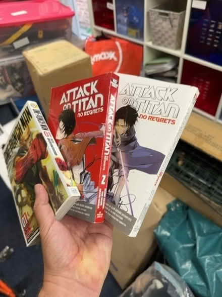 Photo of free English manga - 3 volumes (Purwell SG4) #1