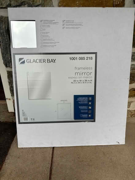 Photo of free Frameless Mirror (Huntingdon Valley/Abington) #1