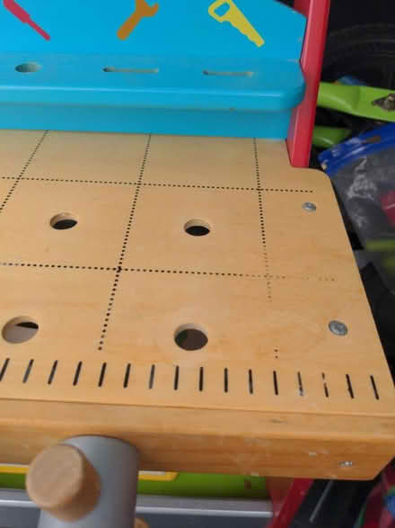 Photo of free ELC Toddler walker and tool station (Honor oak) #2