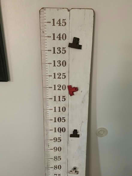 Photo of free Wooden height chart (Broadgate PR1) #2