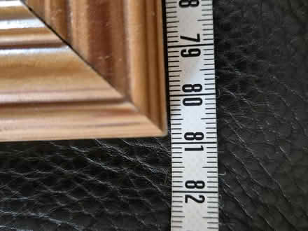 Photo of free Mirror With Wooden Frame (ME9 Lower Halstow) #3
