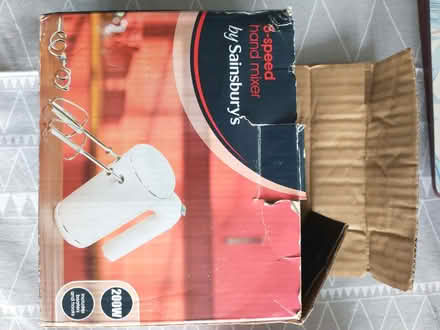 Photo of free Hand mixer 5 speed by Sainsbury's. (Winkfield Row RG42) #2