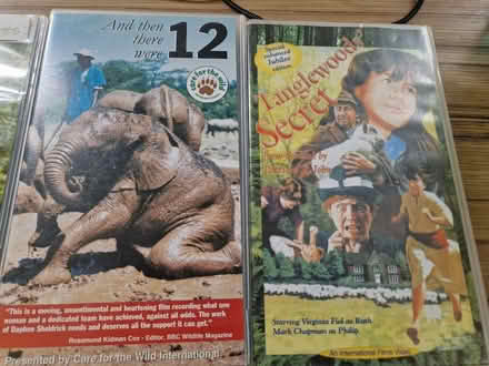 Photo of free Vhs video tapes (Sainsburys GL52) #2