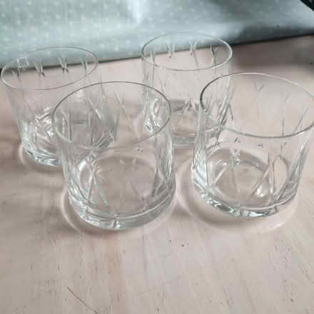 Photo of free Set of 4 glass tumblers (BT6) #1