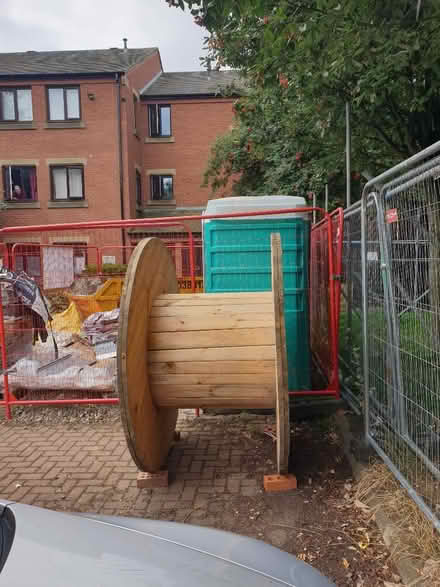 Photo of free Big wooden cable bobbin (Leeds LS2) #3
