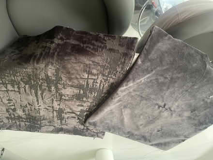 Photo of free 2 grey cushion covers (Esher) #1
