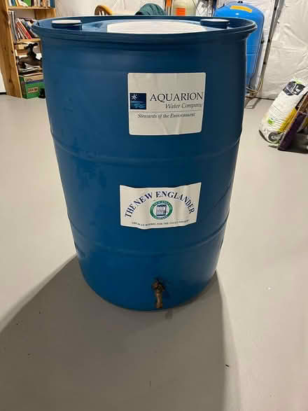Photo of free Plastic Rain Barrel (Pittstown) #1