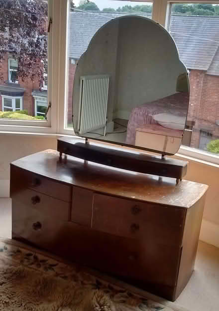 Photo of free Wood/veneer dressing table (Ranmoor S10) #1