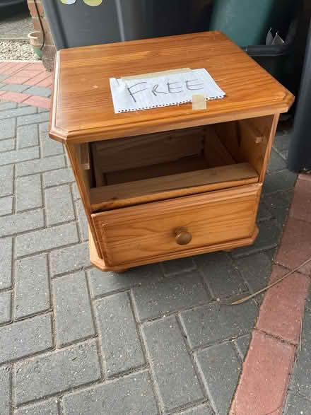 Photo of free Pine Bedside Unit (CT17) #1