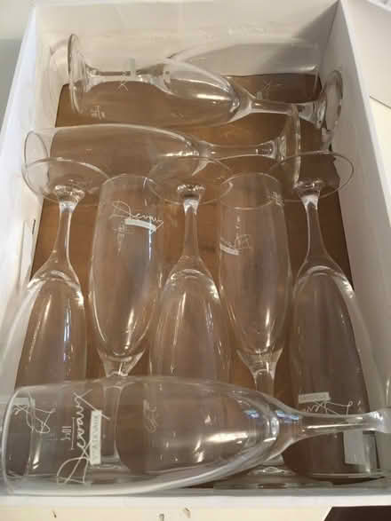 Photo of free Champagne glasses (Markfield LE67) #1