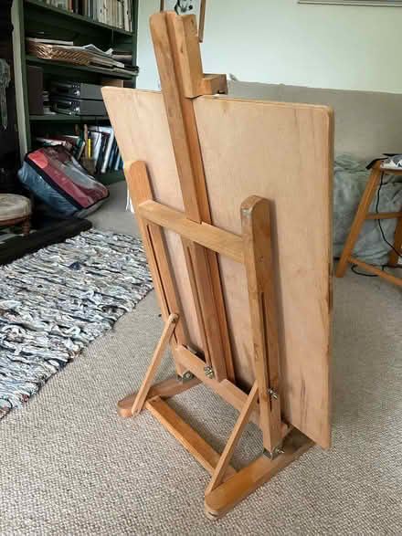 Photo of free Table top folding wooden artist’s easel (Whiteshill GL6) #1
