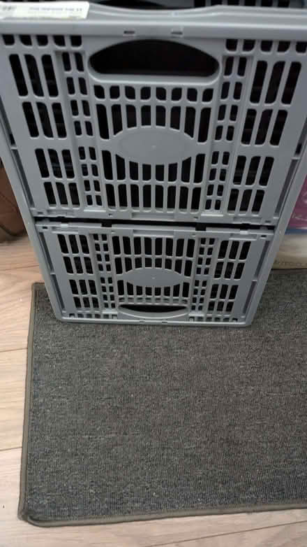 Photo of free 2 x plastic crates (Fleetwood FY7) #1