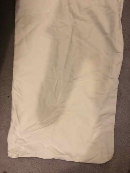 Photo of free White cotton pillow cover (Hitchin SG4) #1