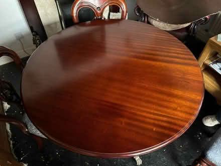 Photo of free Round Dining Table & 4 Chairs (Reddish Vale) #1