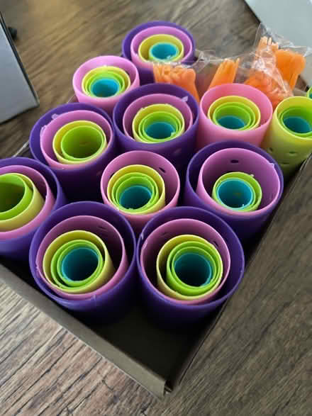 Photo of free Plastic hair rollers (Hemel) #1