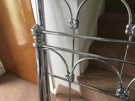 Photo of free 4’6” Double Headboard & Footboard & Accessories NEW (South Woodford E18) #3