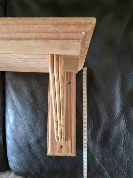 Photo of free 4 Wooden Shelves With Brackets (Lower Halstow ME9) #4