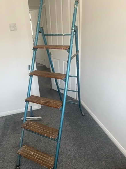 Photo of free Solid step ladder (Blacklands TN34) #1