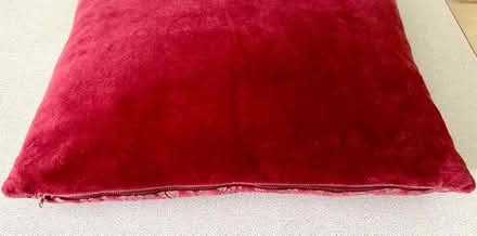 Photo of free Velvet Red cushions X 4 (Surbiton KT6) #4