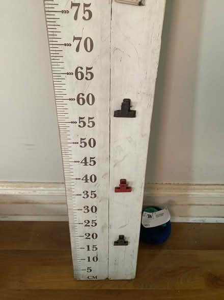 Photo of free Wooden height chart (Broadgate PR1) #3