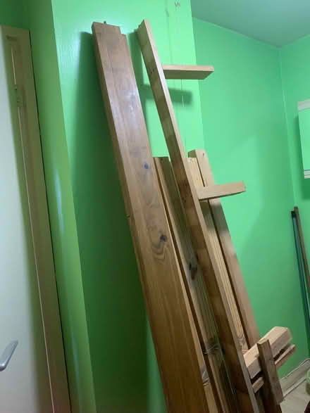 Photo of free Good wood from a king sized bed including headboard if wante (Parson Cross S5) #1