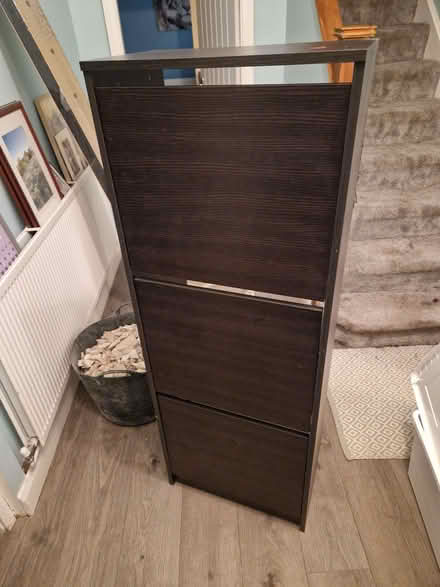 Photo of free IKEA black shoe rack (Canklow S60) #2